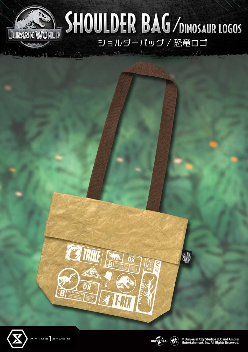 ジュラシック・ワールド タイベック（恐竜ロゴ） トートバッグ