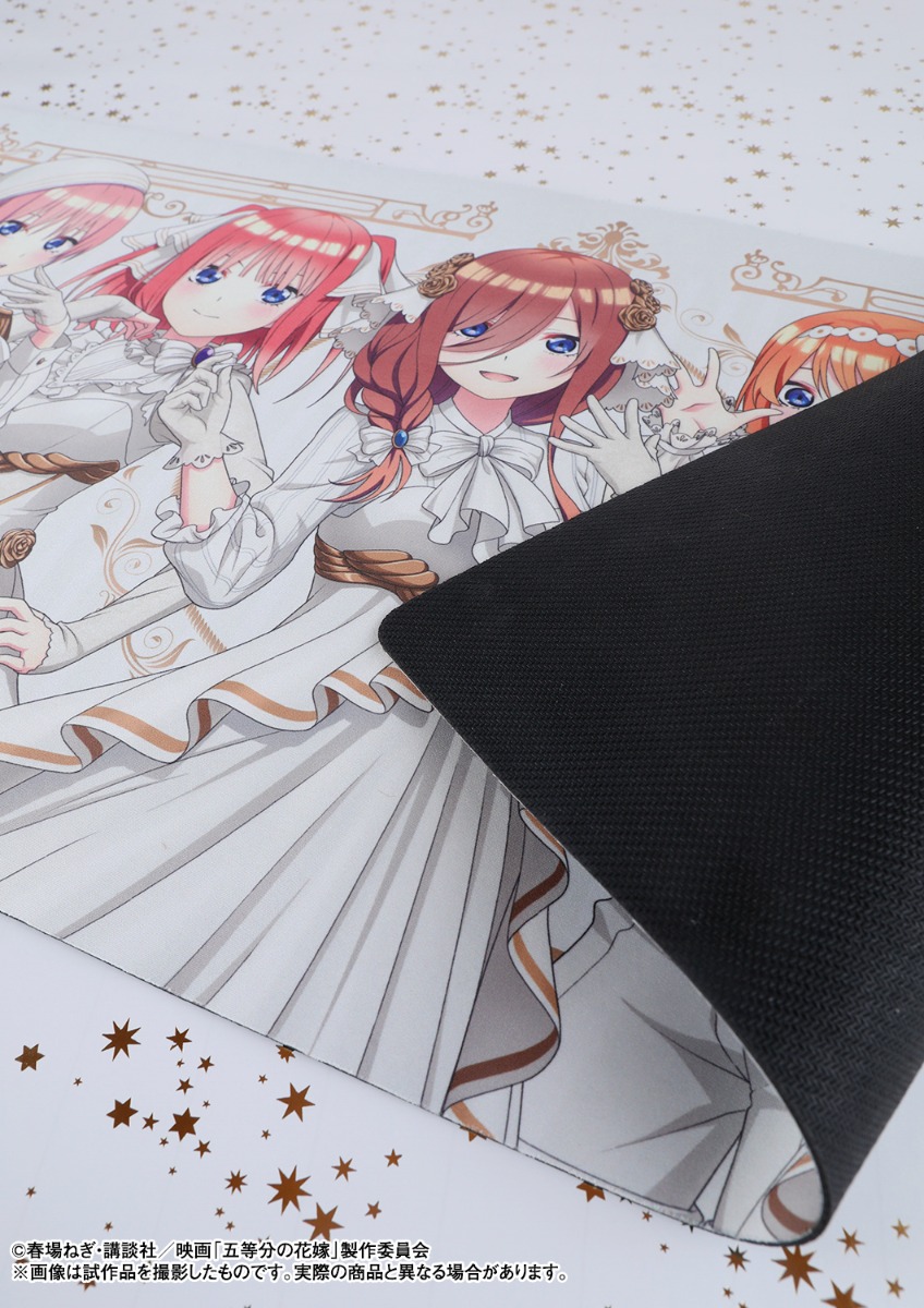 五等分の花嫁 中野五姉妹 デスクマット | グッズ | プライム1スタジオ