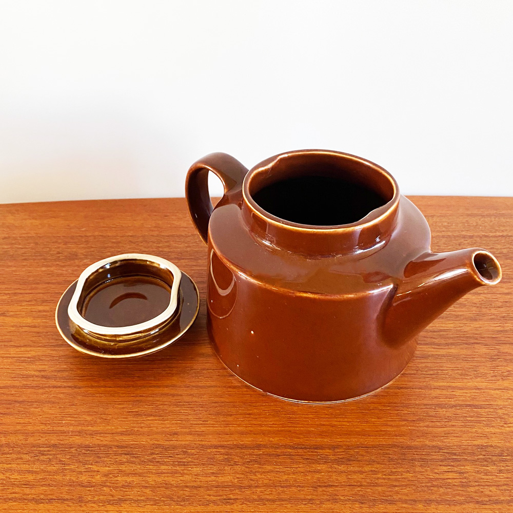 Kaj Franck / カイ・フランク KILTA ティーポット 【ブラウン】 ARABIA