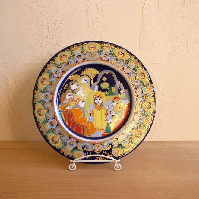 ビョルン・ウィンブラッド クリスマスプレート｜北欧ビンテージ通販の