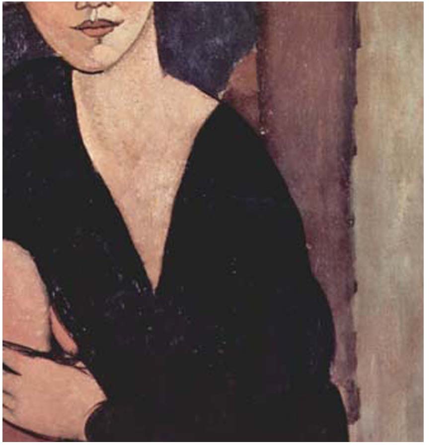 モディリアーニの名画】Portrait of Madame｜額フレーム付きアートポスター