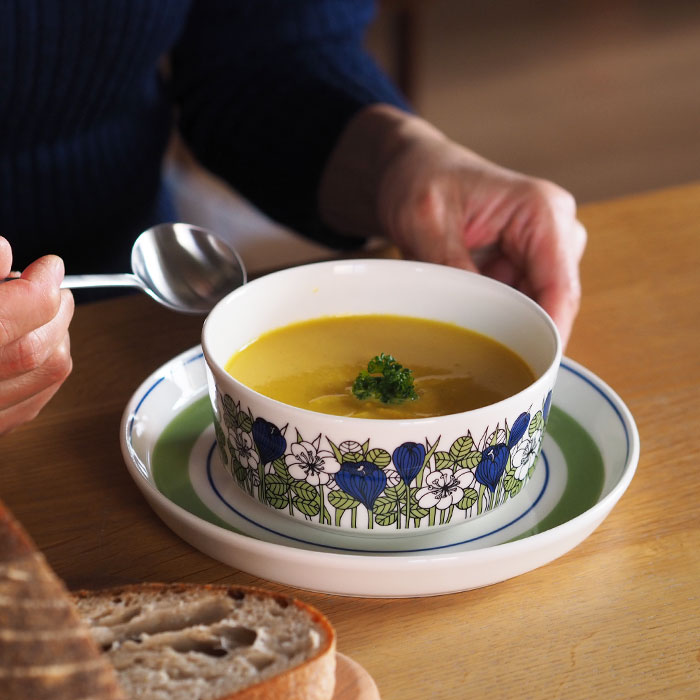 アラビア クロッカス ボウル 13cm グリーン / ARABIA Krokus | 食器と