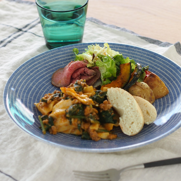 アラビア 24h アベック プレート 26cm ブルー / ARABIA 24h Avec