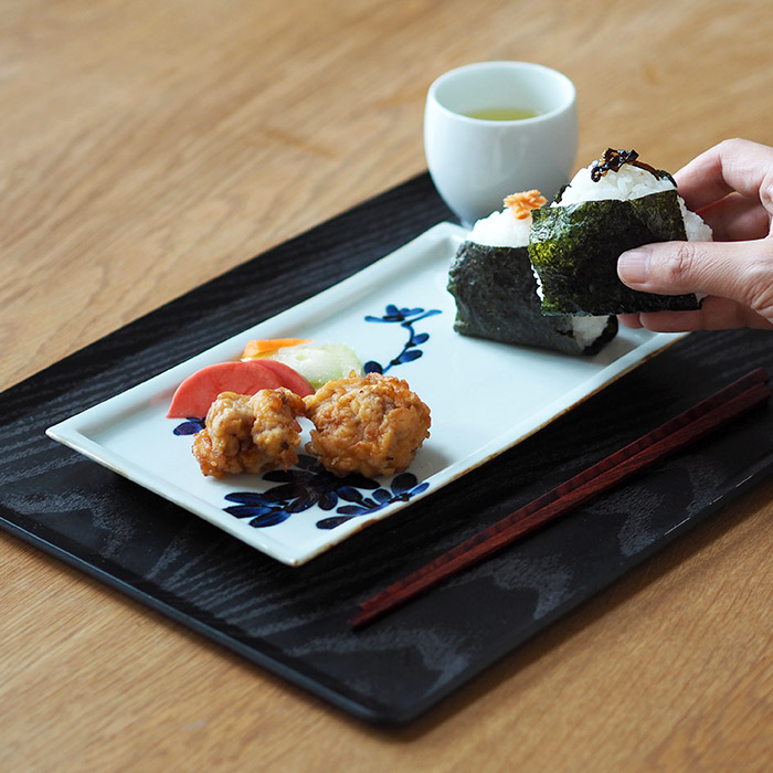 BARBAR いろは 長角皿 菊文 | 食器と料理道具の専門店「プロキッチン」