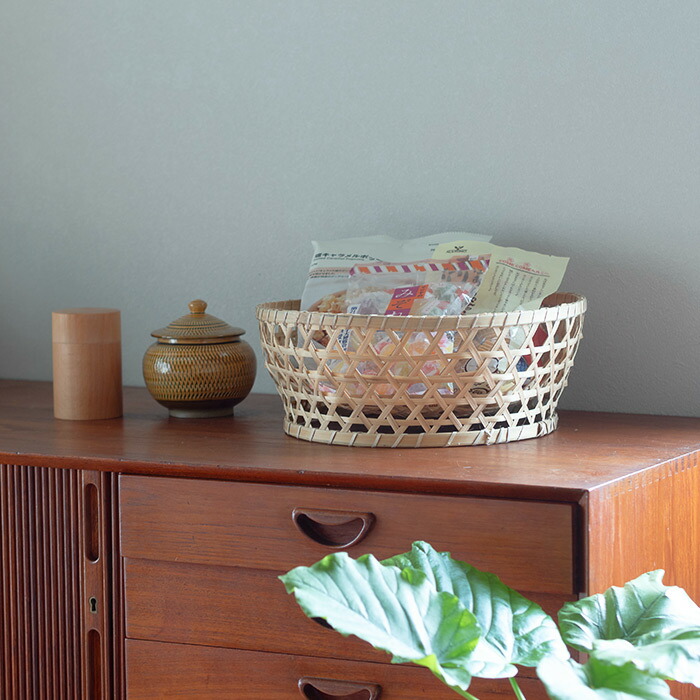 ピープルツリー 竹の手編みバスケット / People Tree | 食器と料理道具