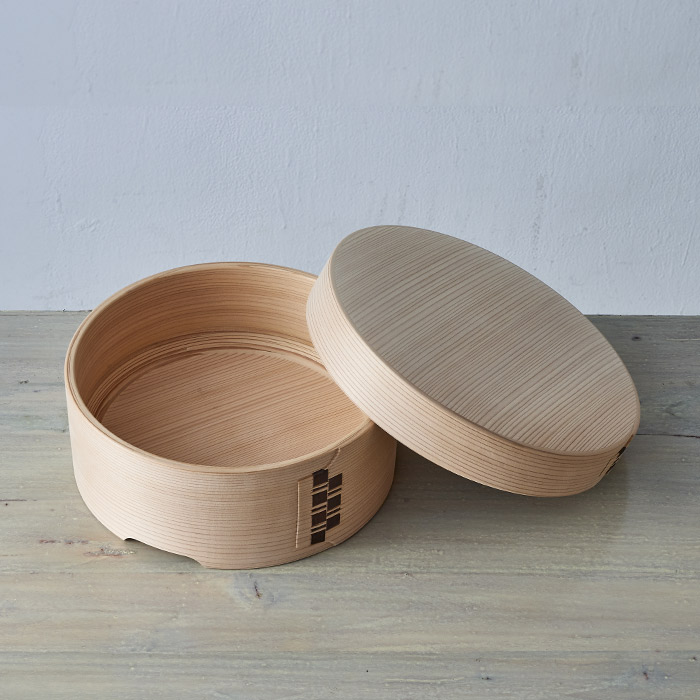 栗久 おひつ 3合 浅型 脚付き | 食器と料理道具の専門店「プロキッチン」