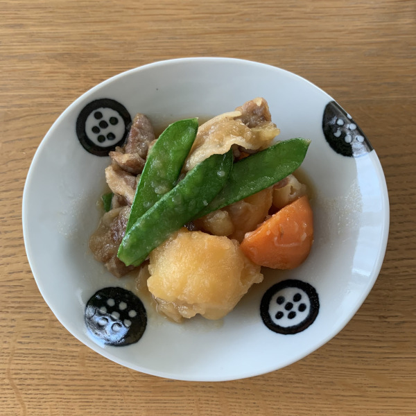 徳永遊心窯 黒呉須 印判 きゅうり 楕円浅鉢 | 食器と料理道具の専門店