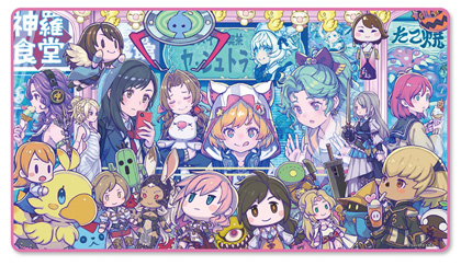MTG×FF ちびキャラプレイマット MTG ファイナルファンタジー ちび