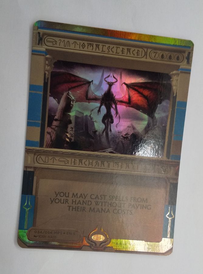 MTG 全知 foil MPS