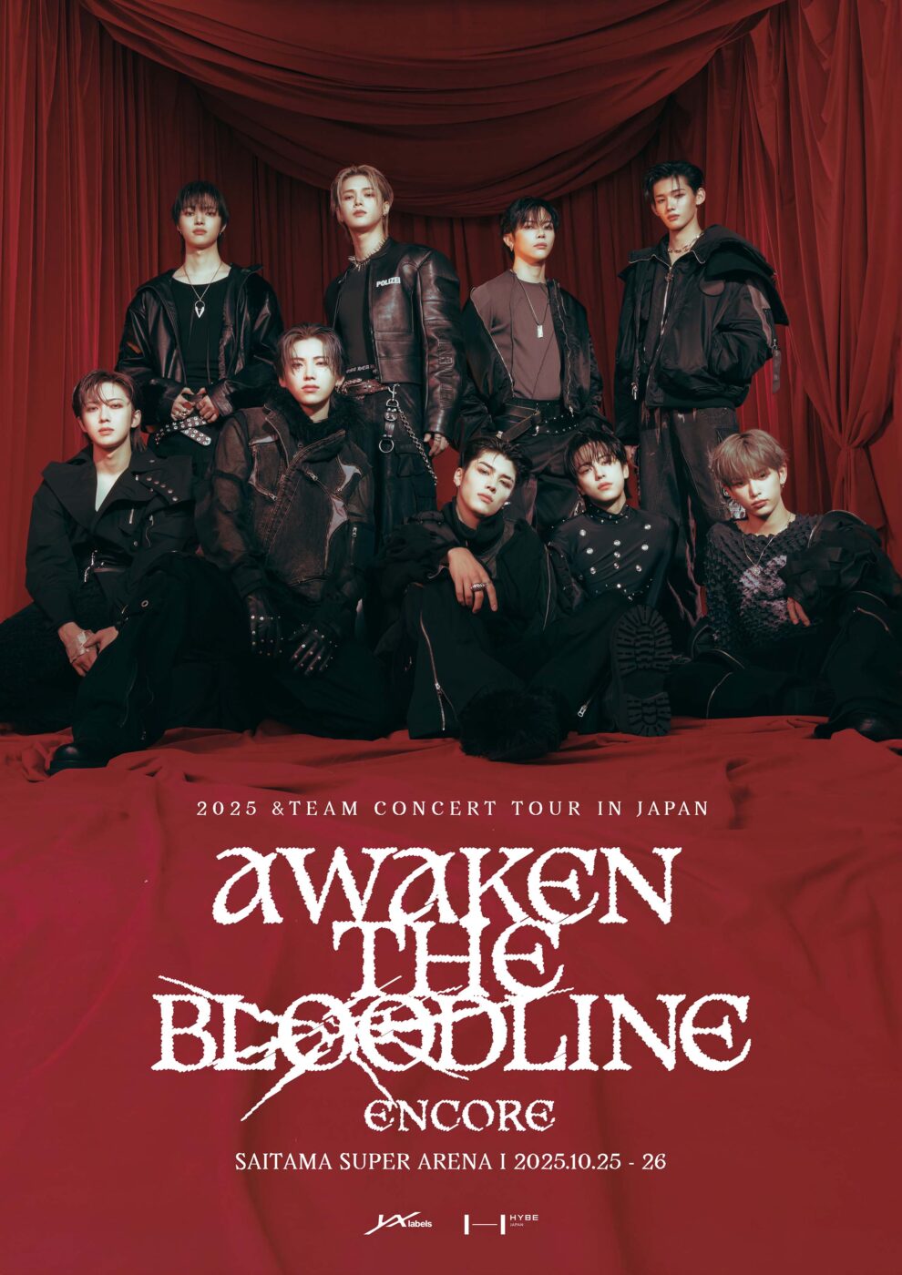 2025 &TEAM CONCERT TOUR 'AWAKEN THE BLOODLINE' ENCORE in JAPAN