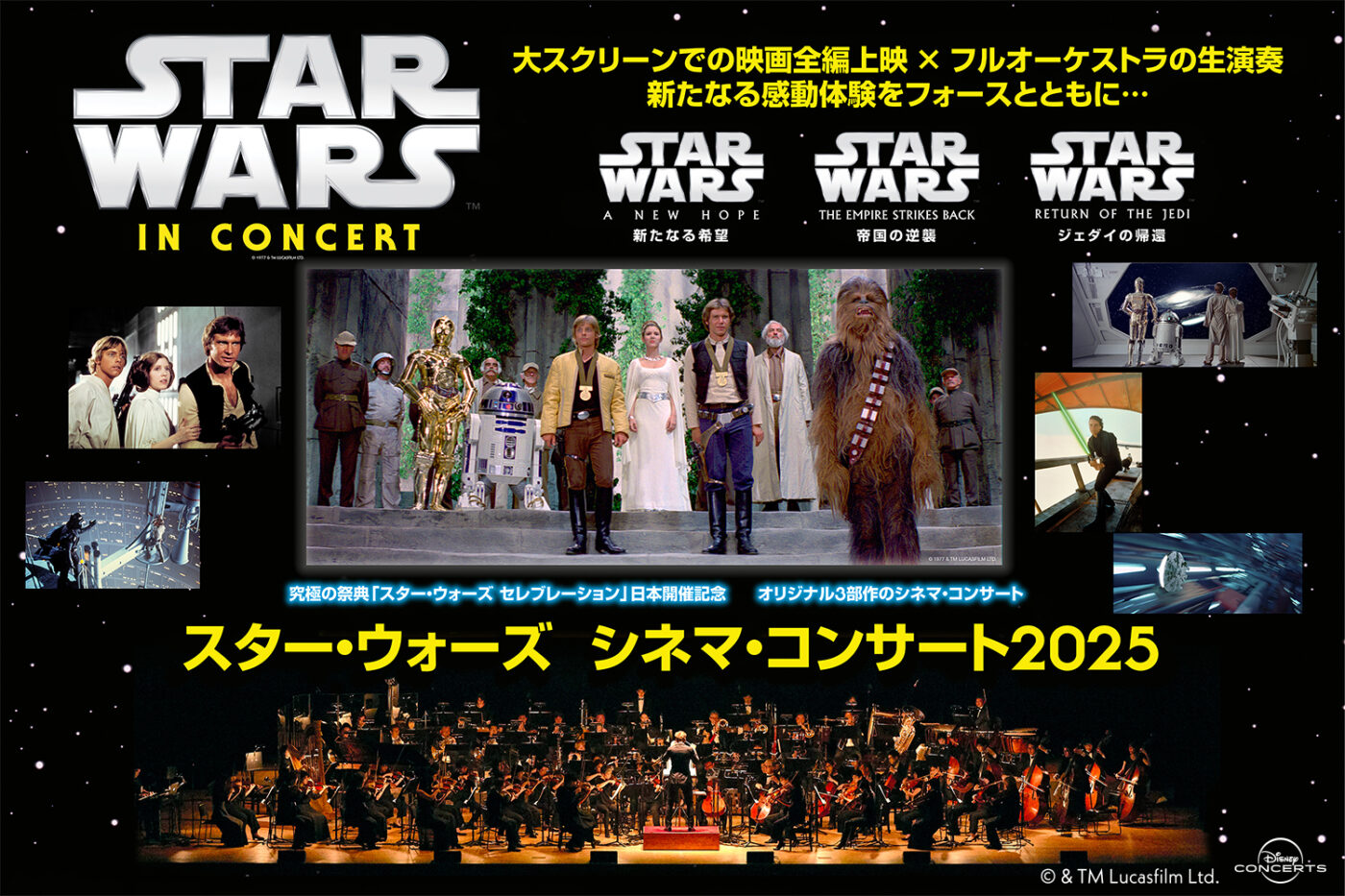 スター・ウォーズ シネマ・コンサート 2025 | promax inc.