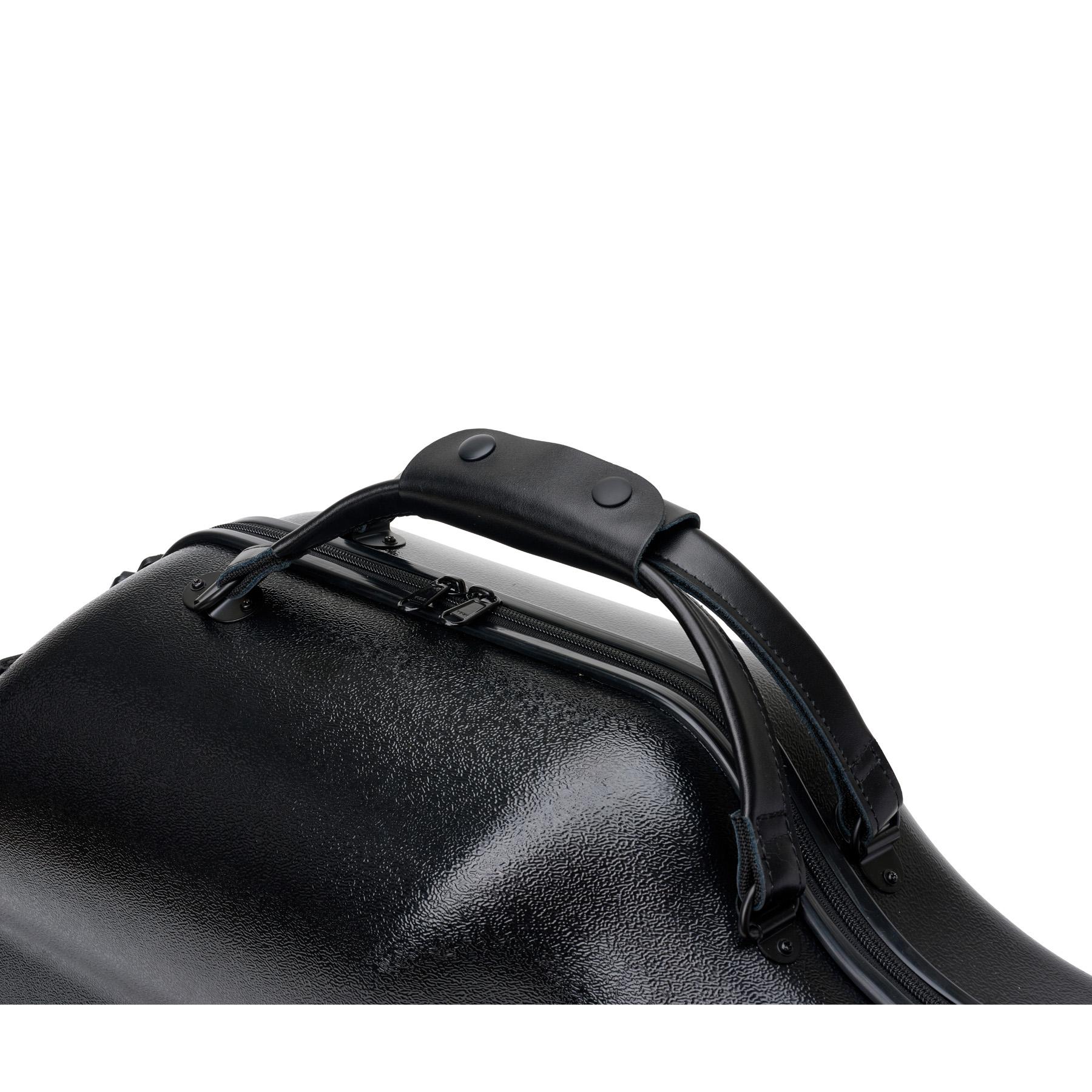 Baritone Saxophone Case With Wheels, Zip, Bb & A (Black) | Protec