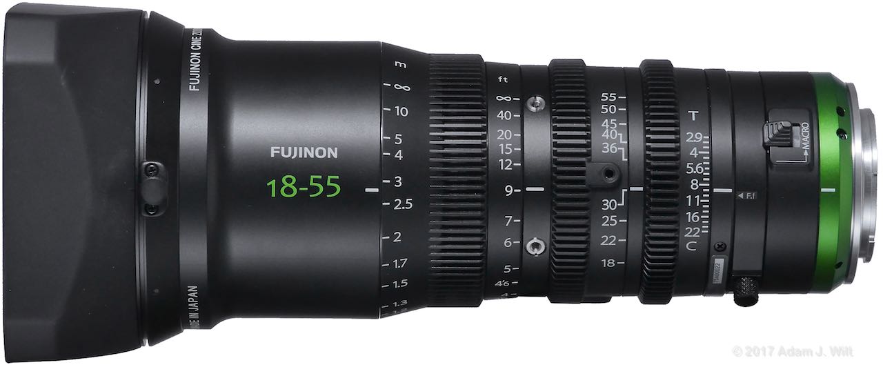 Review: Fujinon MK18-55mm T2.9 E-mount cine zoom by Adam Wilt