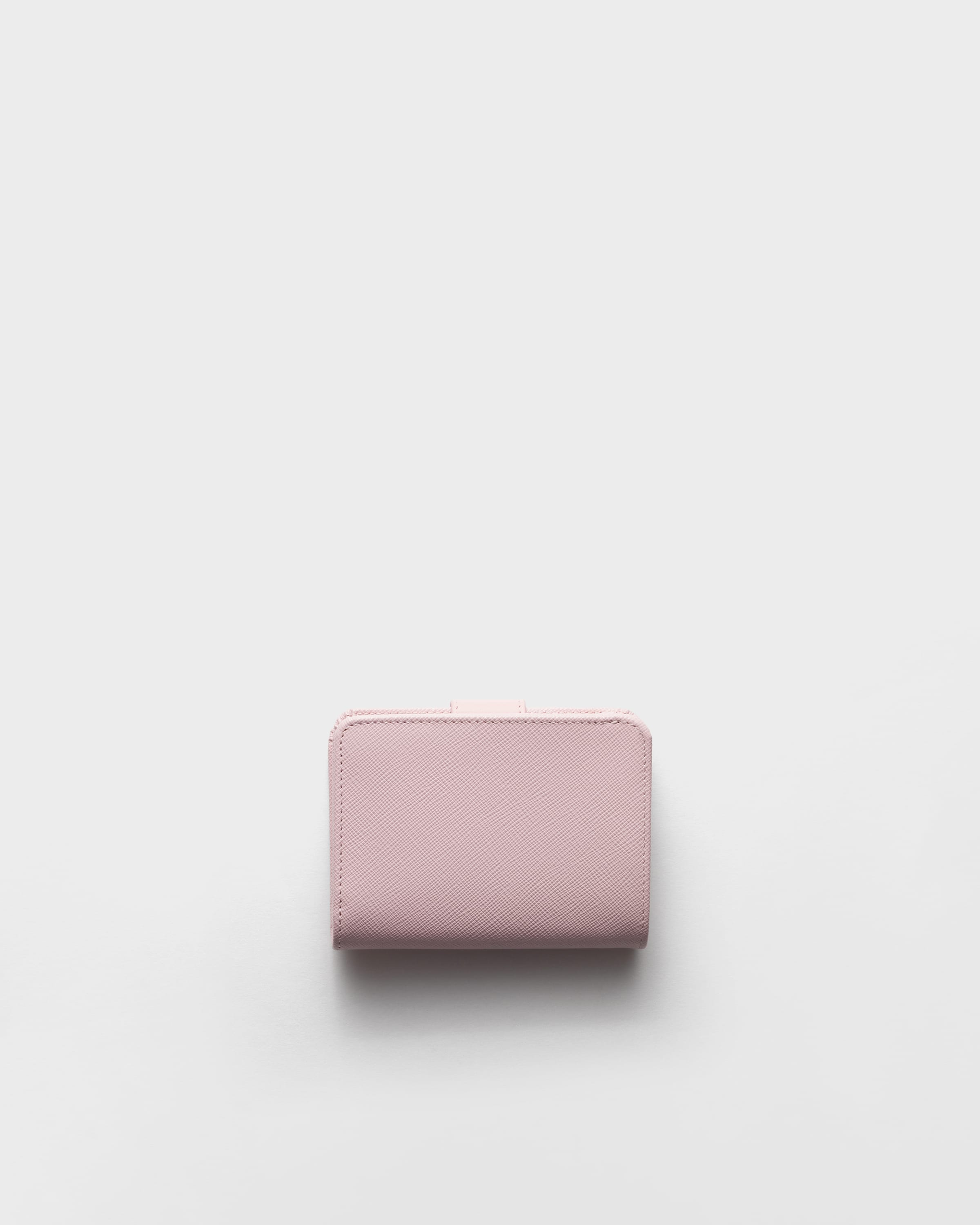 アラバスターピンク サフィアーノタブ 財布 | PRADA