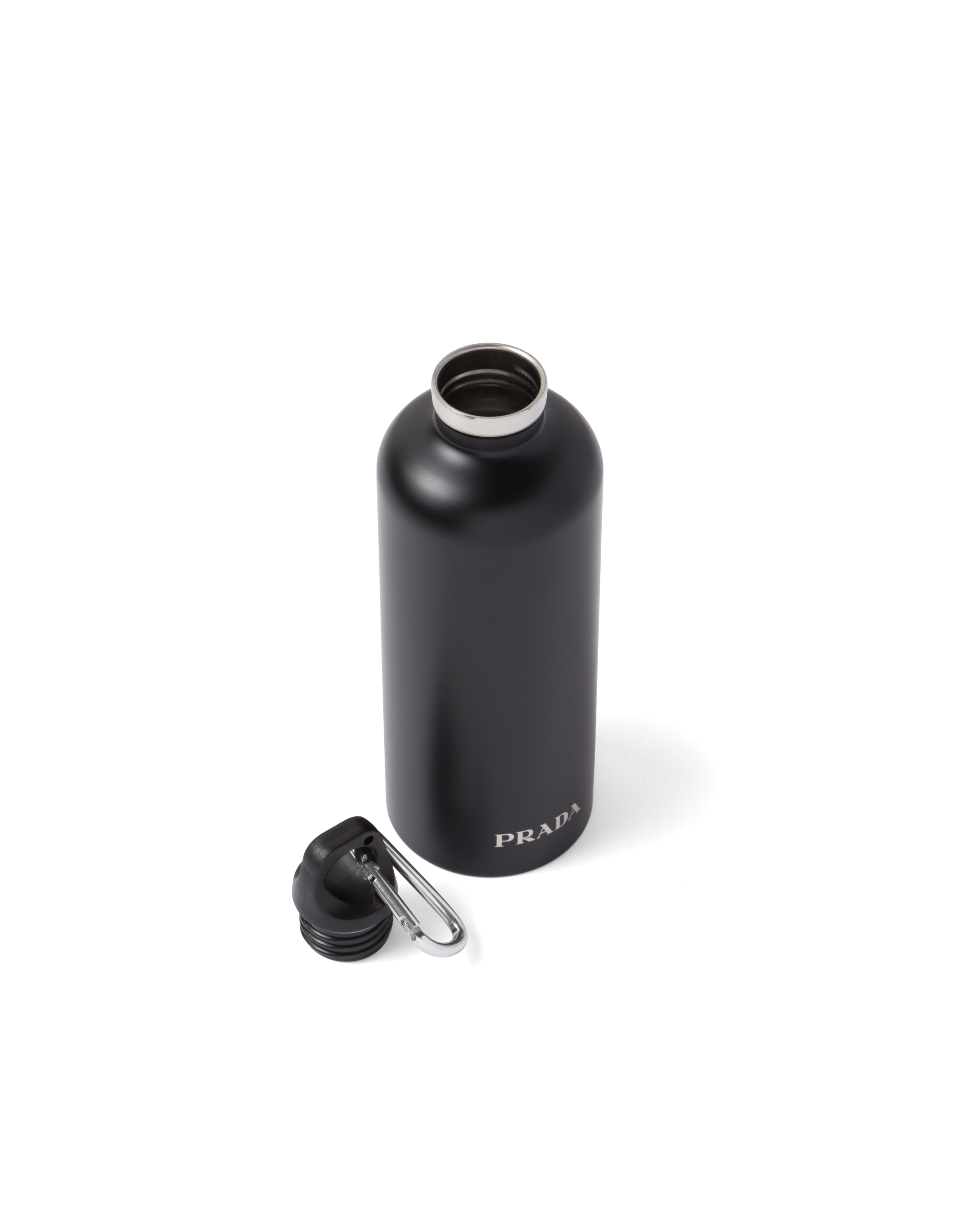 ブラック ステンレススティール 保温ウォーターボトル 500ml | PRADA
