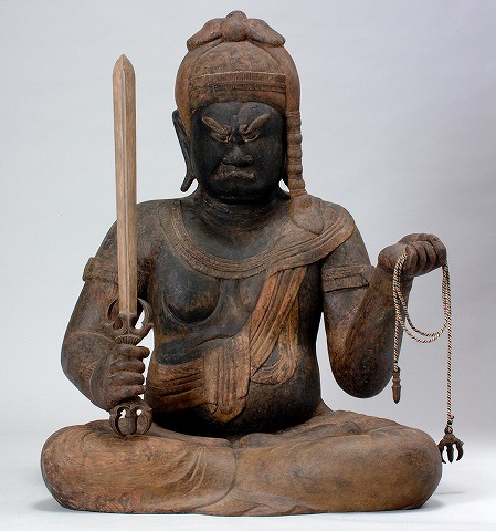 木造不動明王坐像／千葉県