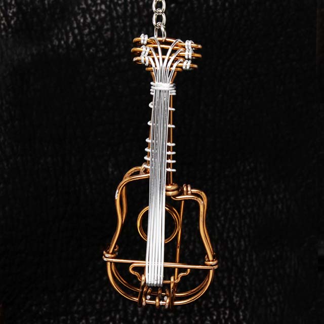 原画】自作イラスト「音の迷路」 ギター 現代アート 細密画 ペン画 一点物