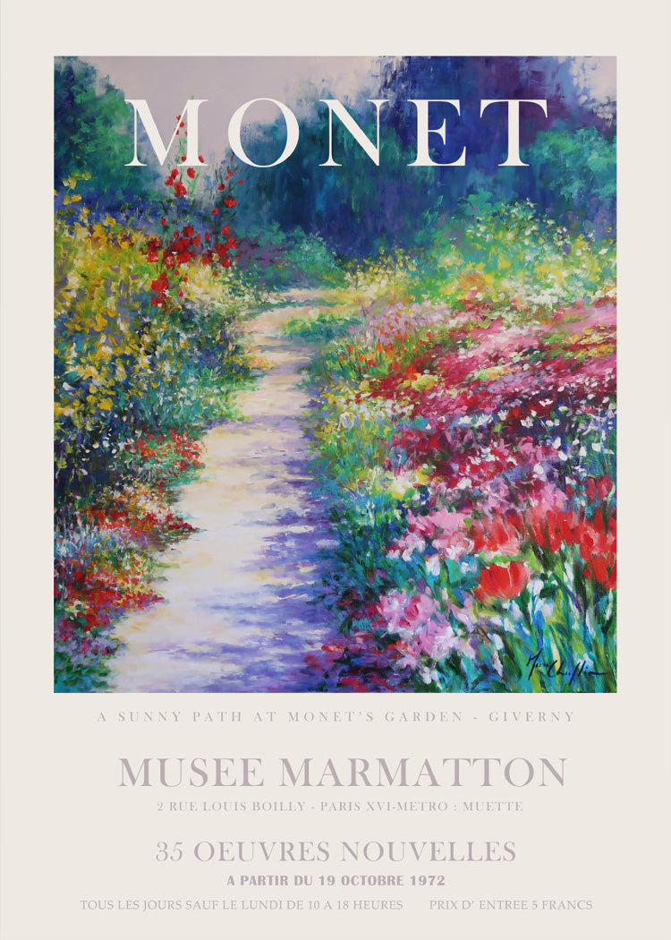 Claude Monet - Flowers | PSTR studio