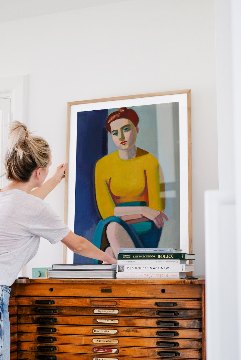 Vilhelm Lundstrøm - Portrait of Hanne Wilhelm Hansen | PSTR studio