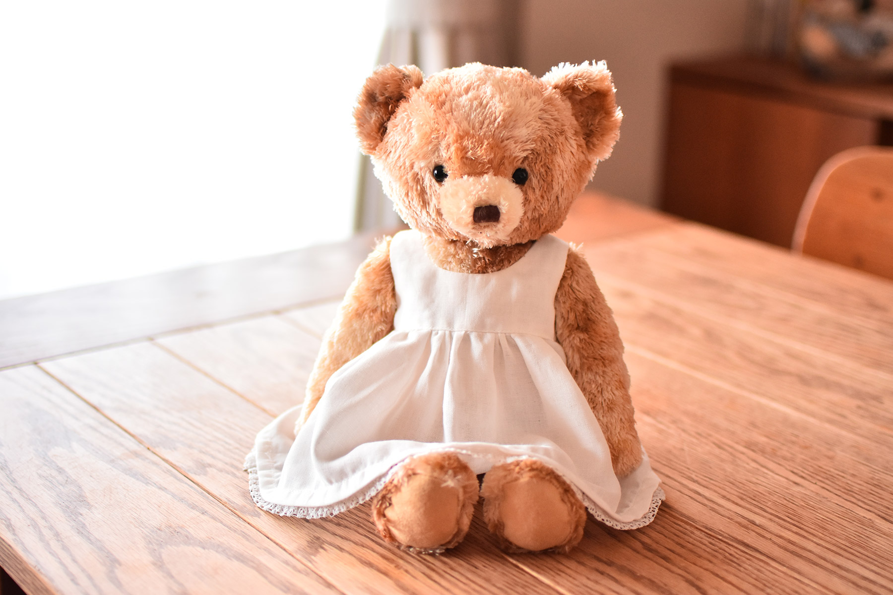 誕生日プレゼントに 名入れ可 おしゃれ着せ替えテディベア デニム