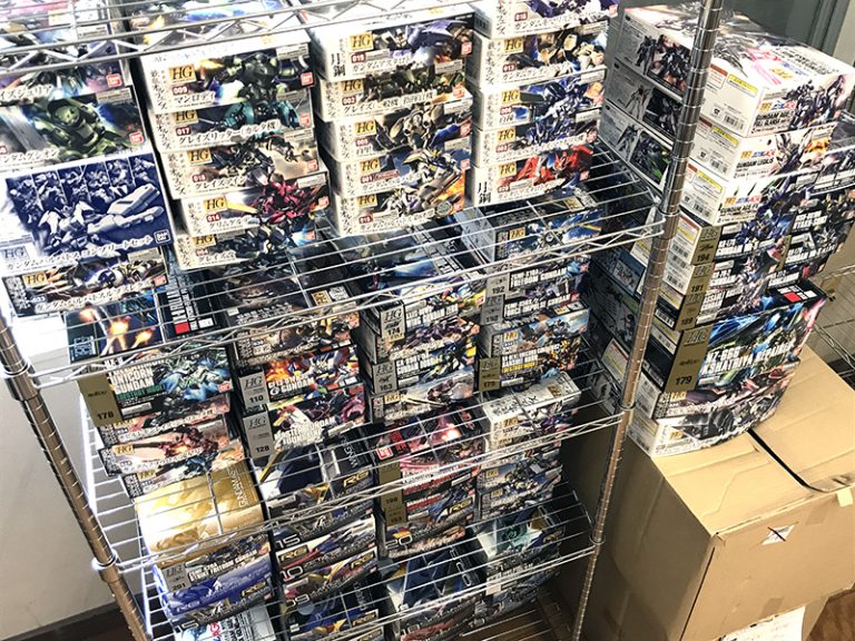 ガンプラ素組み80点以上を神奈川県海老名市より買取させて頂きました