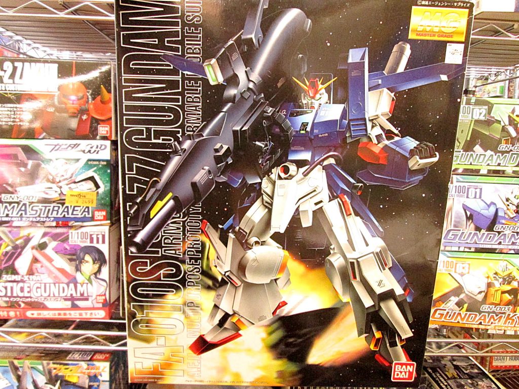 MG(マスターグレード)や1/100のガンプラを千葉県流山市より、多数お