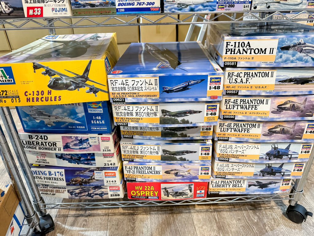 茨城県那珂市へ、旅客機など900点を超える飛行機プラモデルの出張買取