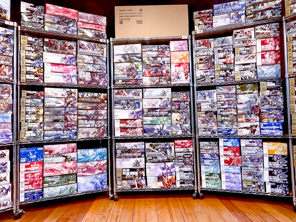 大阪府茨木市へ、HGやMGなど400点を超えるガンプラの出張買取に伺い