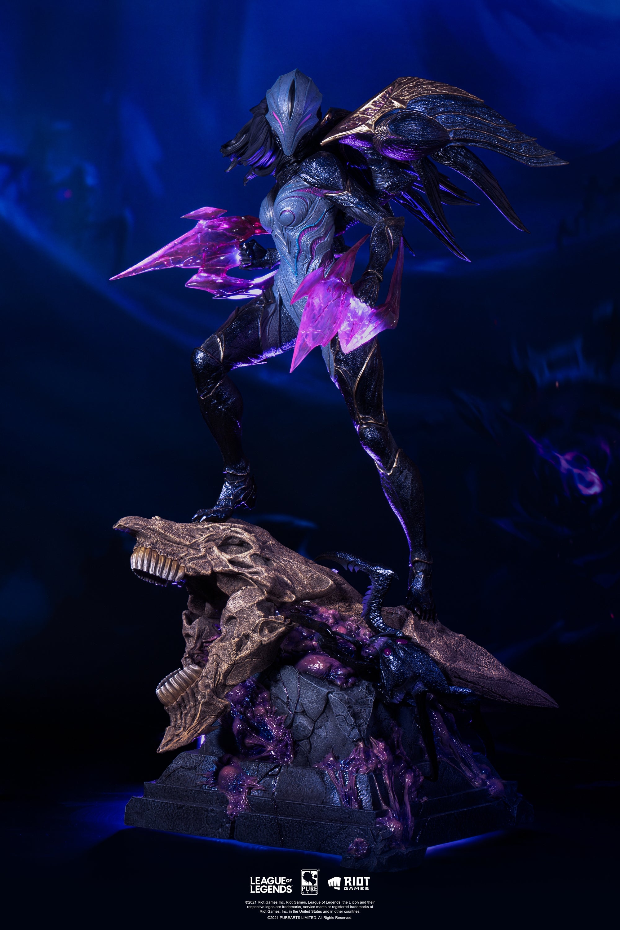 League of Legends Kai'Sa 1/4 Scale Statue by PureArts and Riot Games!