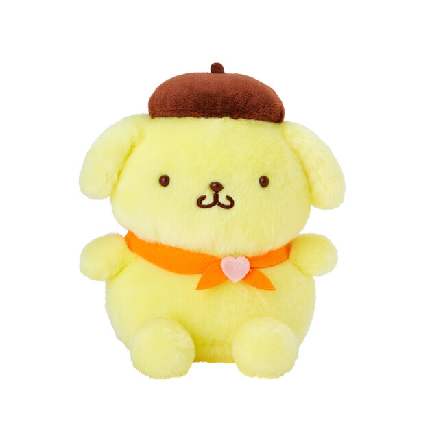 ワンポイントハートシリーズ ぬいぐるみS(ポムポムプリン)｜サンリオ