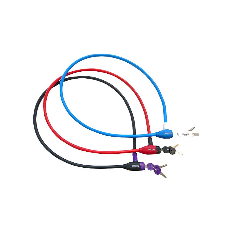 ASAHI（あさひ）ロングワイヤー錠 12x1200mm カギ式