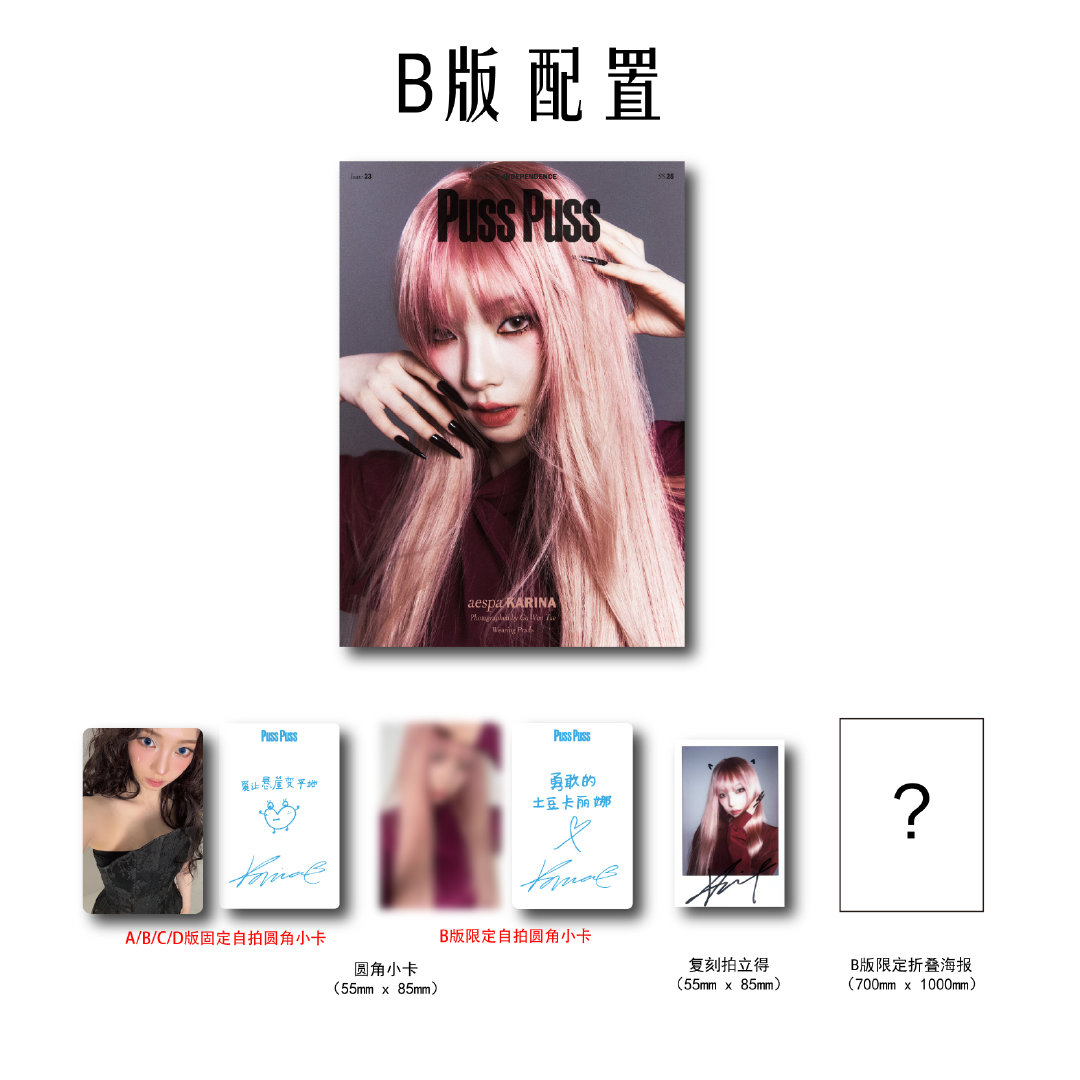 中国雑誌 その他 健康・ファッション 『PUSSPUSS中文版2025年B版