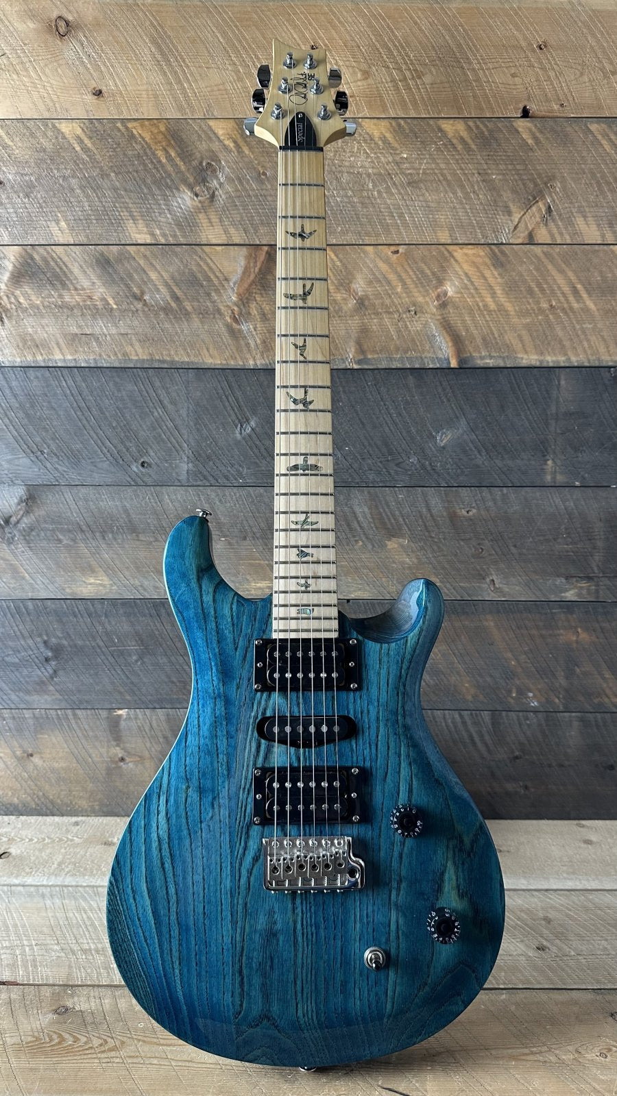 PRS SE Swamp Ash Special - Iri Blue 03172 – Quimper Sound Records