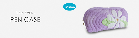 ペンケース [ハワイアンキルトバッグのキルト・ラナイ（キット専門店）]