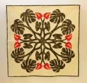 タペストリー(105) [ハワイアンキルトバッグのキルト・ラナイ（キット