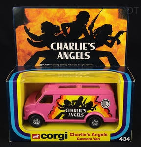 Corgi Toys 434 Charlie's Angels Custom Van. - QDT