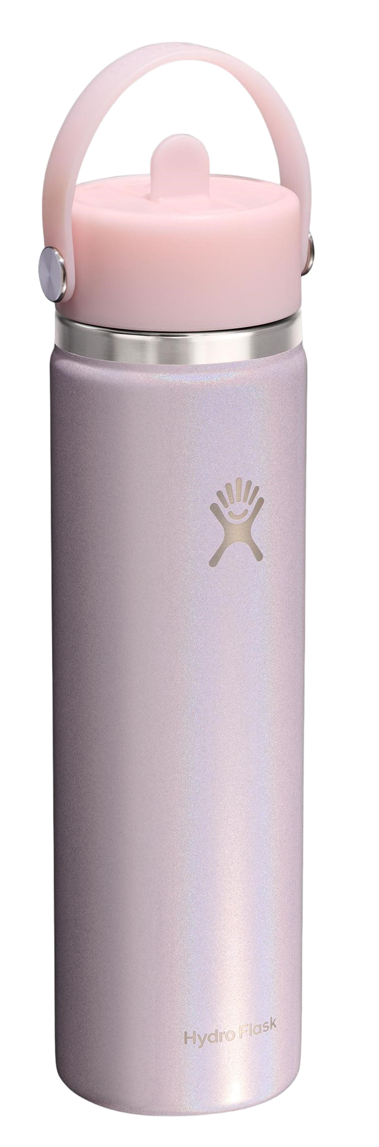 24oz Wide Flex Straw Glimmer Pink – Quarks Shoes