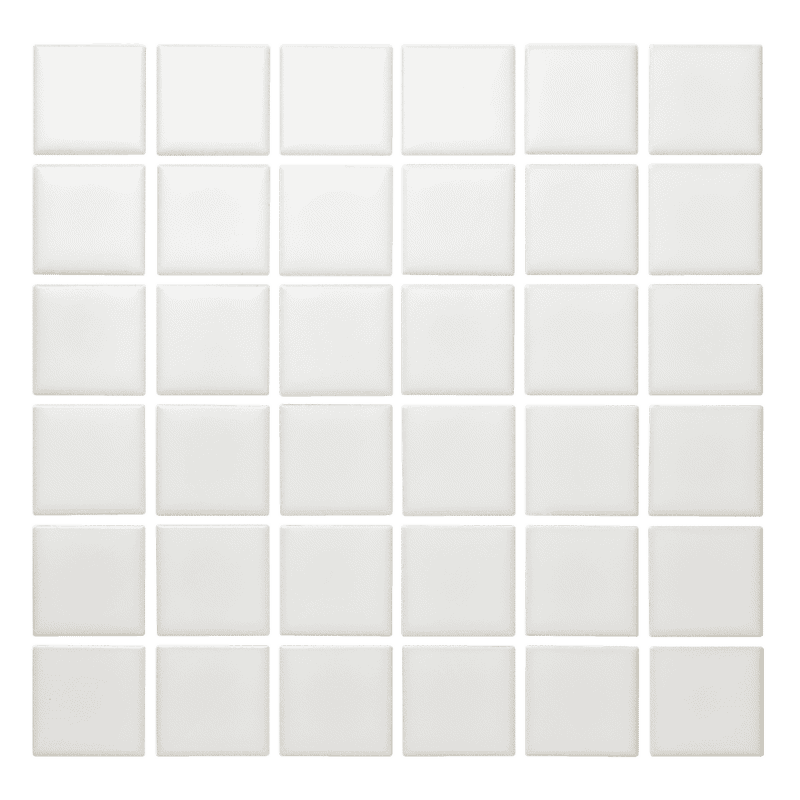 水彩タイル 25角 セラドン（シート） | WL-TL009-02E-G141 | モザイク