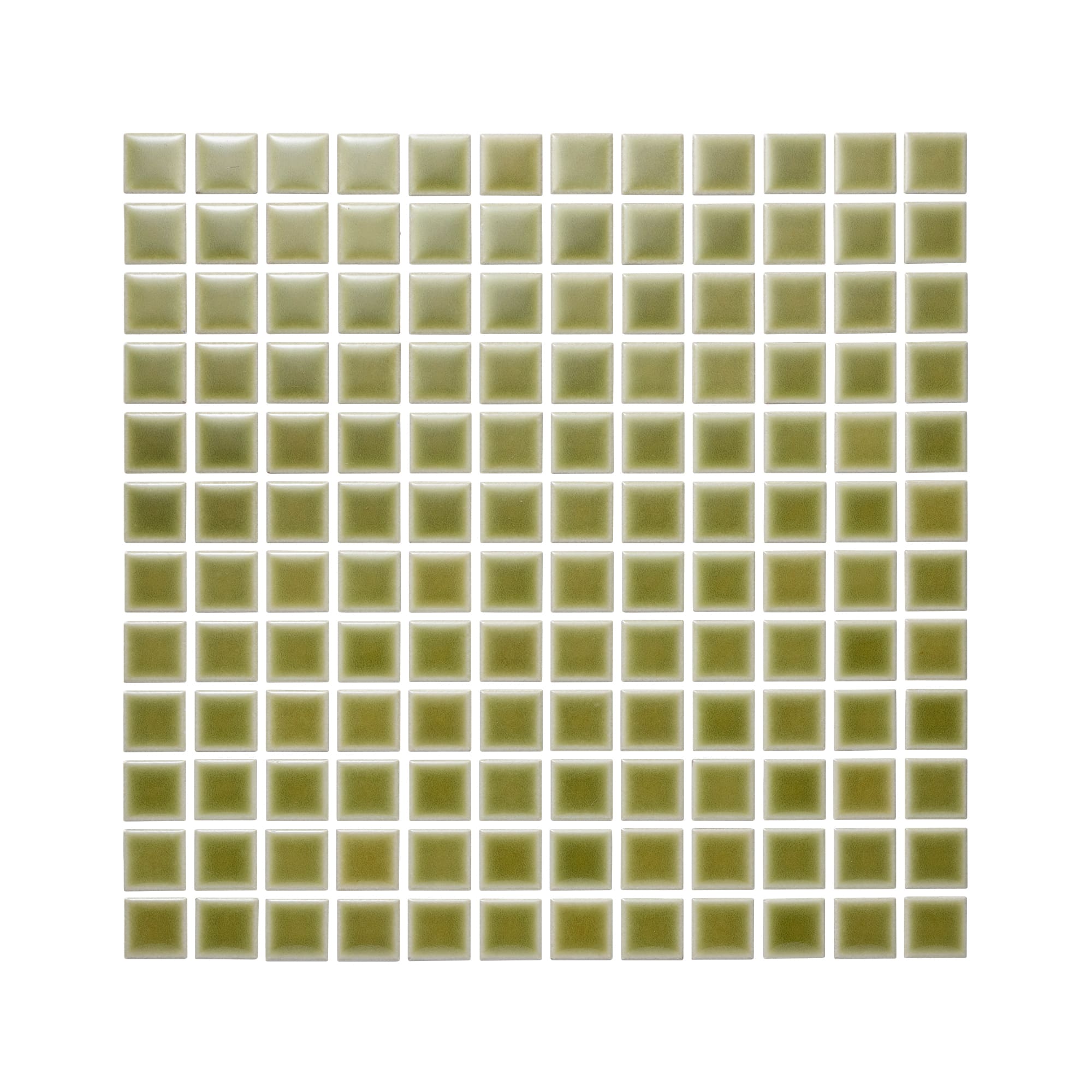 水彩タイル 25角 グリーンティー（シート） | WL-TL009-02D-G141