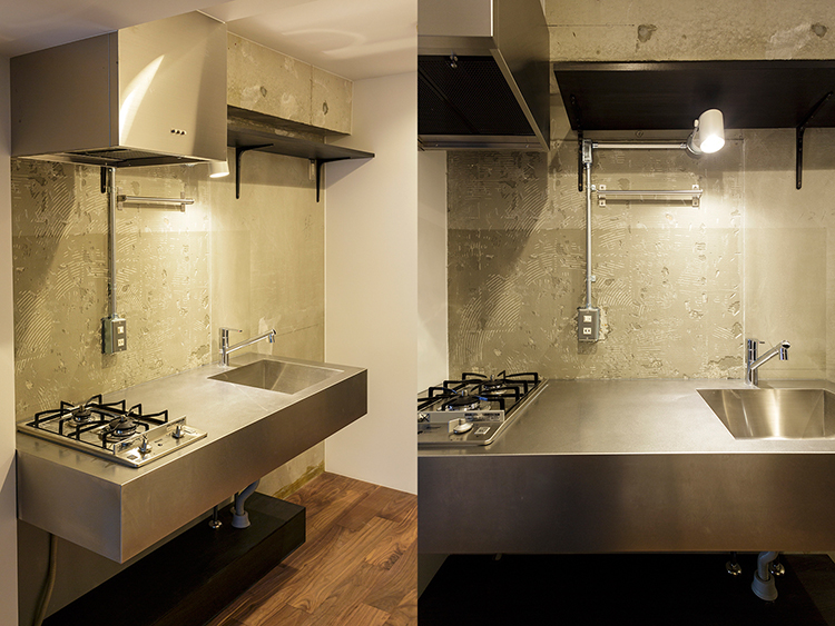 クロームメッキ水栓 ストレート混合栓 | KB-PT002-01-G141 | キッチン