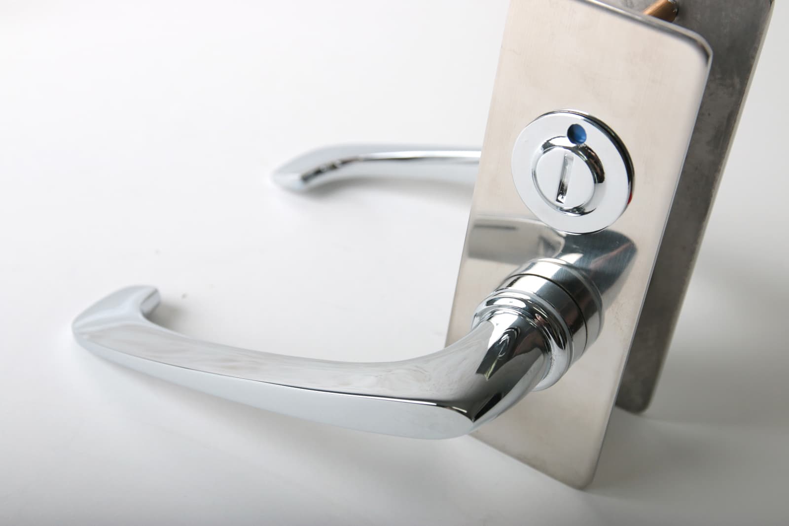 船舶ドアパーツ レバーハンドル フィン 表示錠 | PS-HD015-04-G141