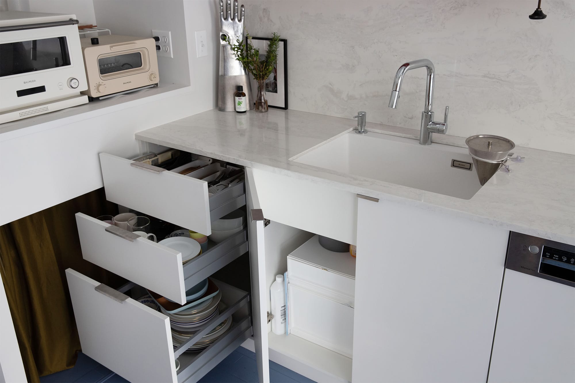 ユニキッチンシステム シンク用 両開き戸 W750～900 | KB-KC034-02