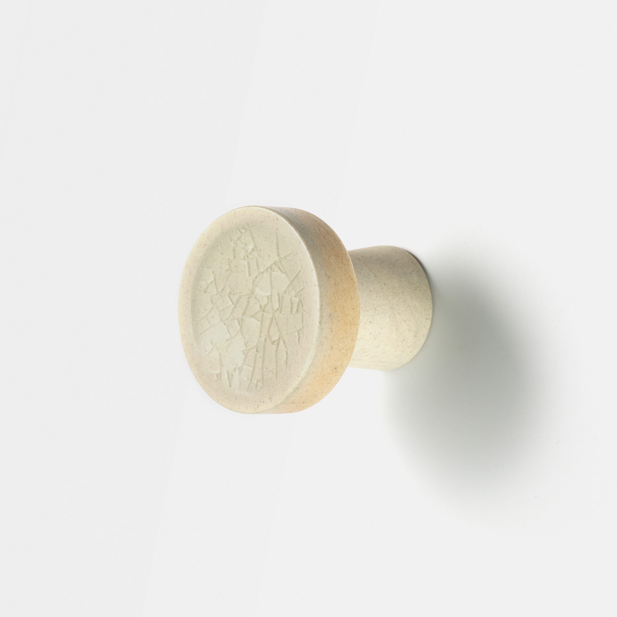 陶器のつまみ ホワイト | PS-HD016-01-G141 | 取っ手・つまみ | パーツ