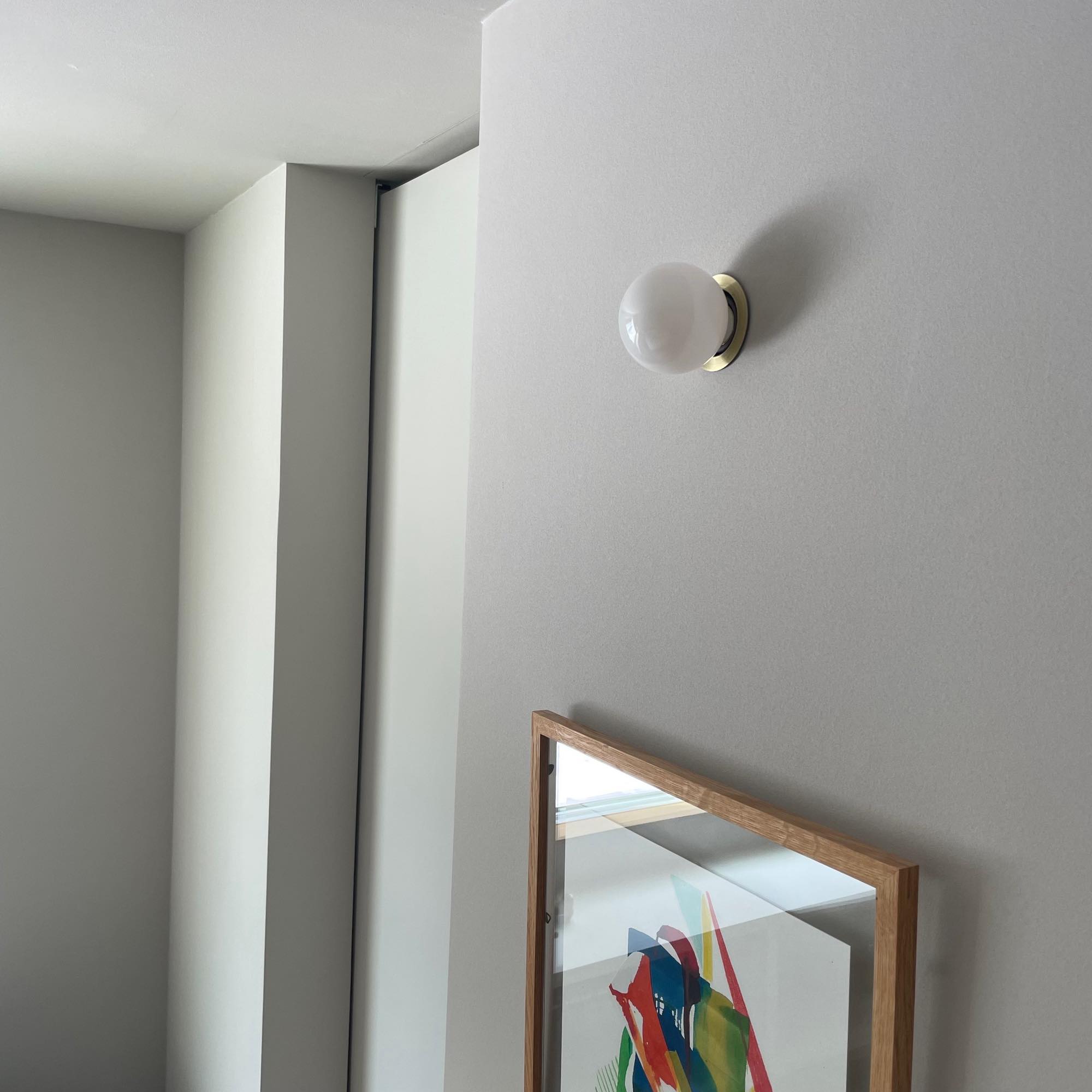 フロストLED電球 φ70(E26)50W相当 スノー 2700K電球色 | LT-BB008-11