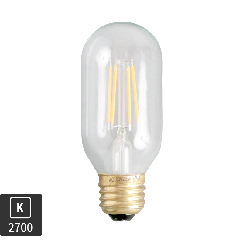 ビンテージLED電球 LEDボール50(E17)35W相当 2200K | LT-BB002-19-G141