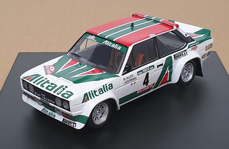 Trofeu 1/43 Scale 1410 - Fiat 131 Abarth Works Team #4 1st