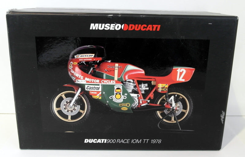 Minichamps 1/12 Scale 122 781212 - Ducati 900 Racer IOM TT 1978