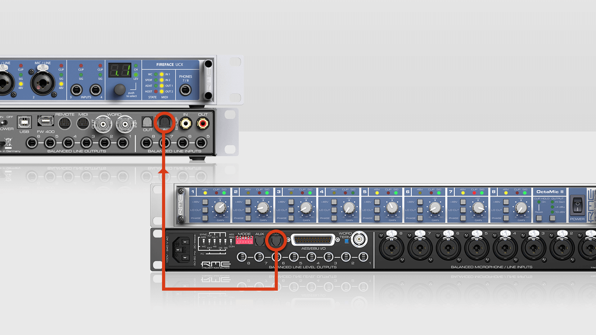 Fireface UCX / OctaMic II Product Bundle - rme-usa.com