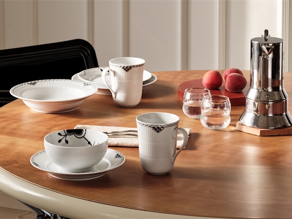 ブラックフルーテッド コレクション|ロイヤル コペンハーゲン 公式