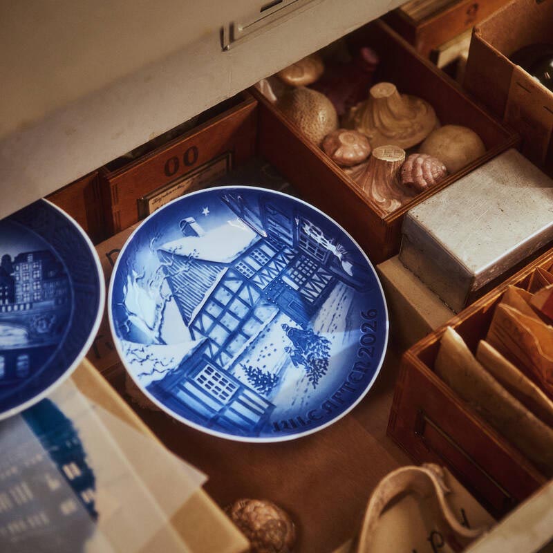 ブルーコレクタブル ビング オー グレンダール クリスマスプレート2026